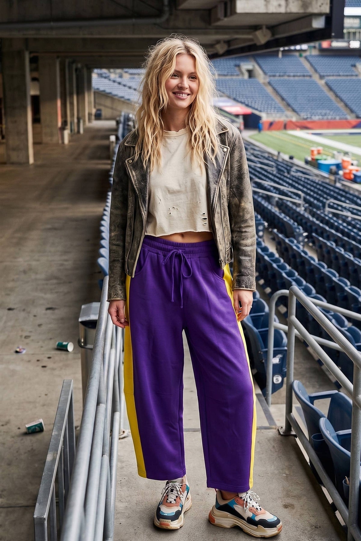 Scuba Side Panel Gameday Barrel Pants