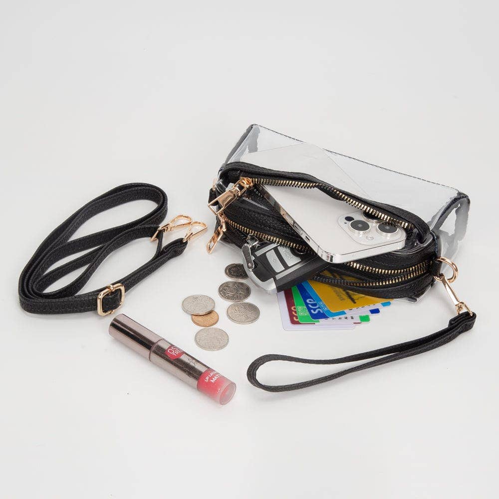 Stacy Clear {Gold} Game Day/Stadium Bag