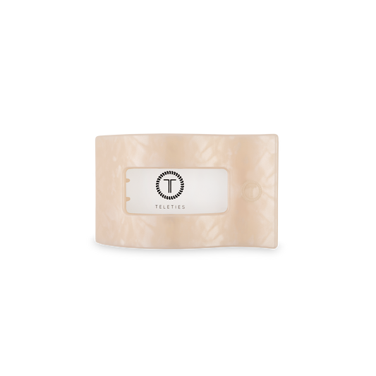 Flat Rectangle Hair Clip | Small | Soft Surf