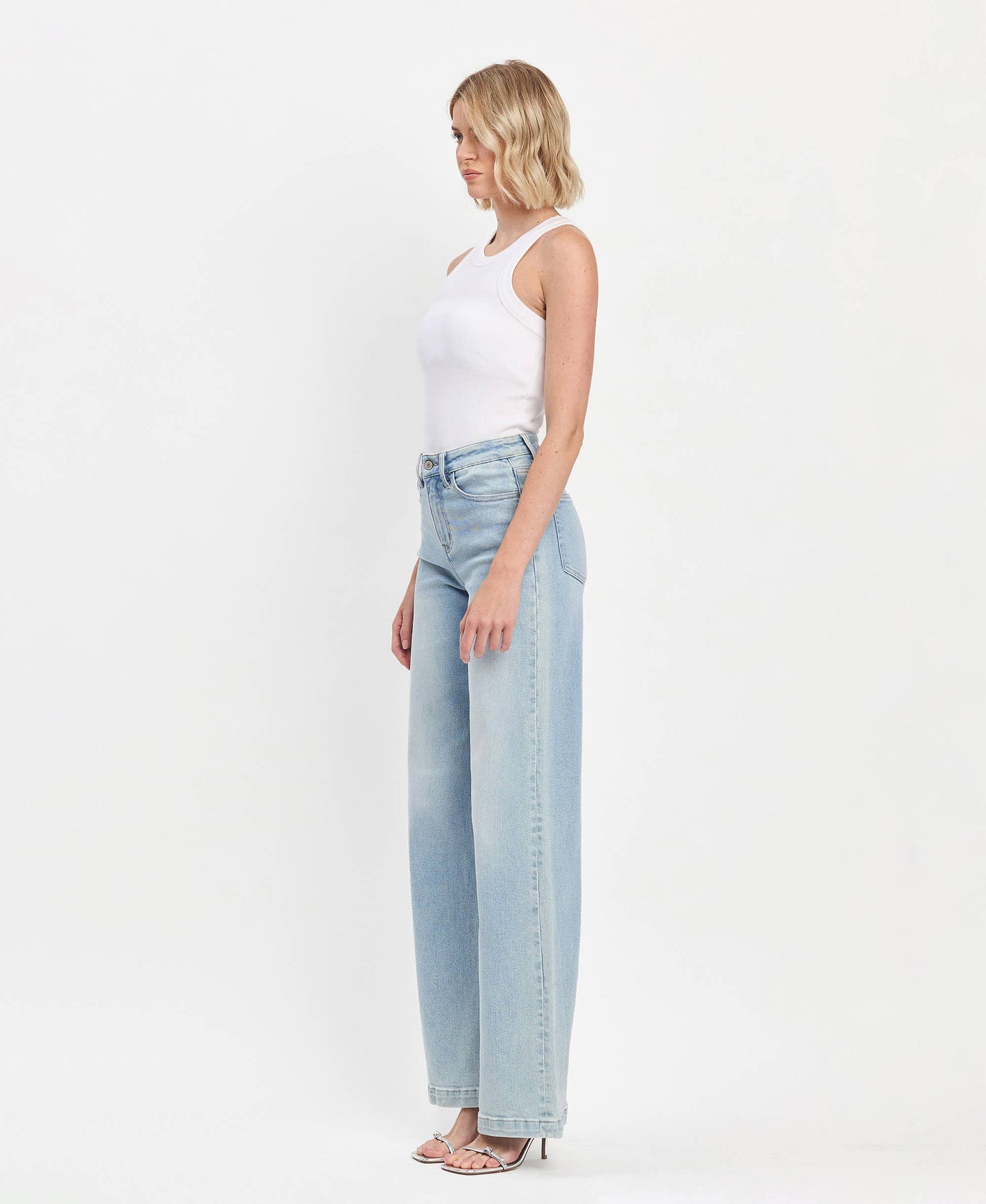 Optimistic HR Wide Leg Denim