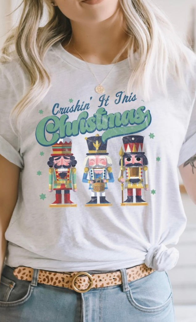 Crushin’ It This Christmas Graphic Tee